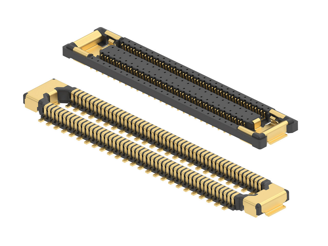 Molex Quad-Row Max header and receptacle connectors.