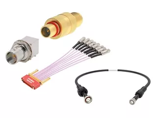 Molex RF cables and connectors.