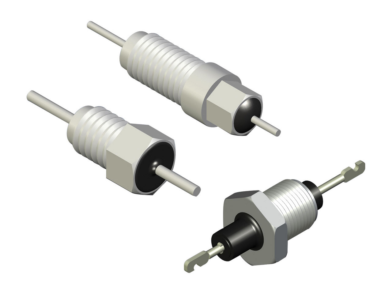 A selection of bolt-in Resin-Sealed EMI Filters.