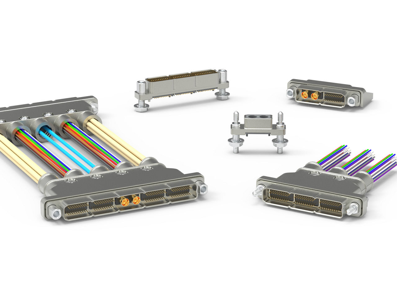 SInergy Modular High-Speed Hybrid Connectors