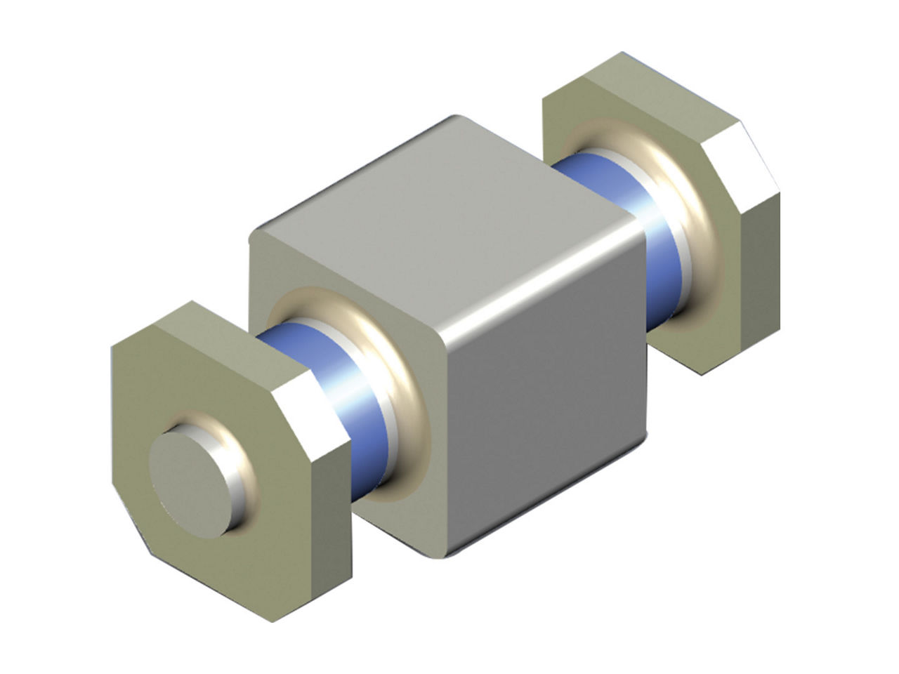 Surface mount EMI filter.