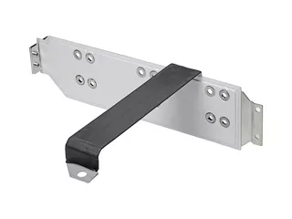 Molex laminated silver and black busbar.