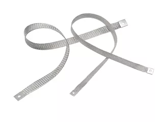 Silver grounding straps 