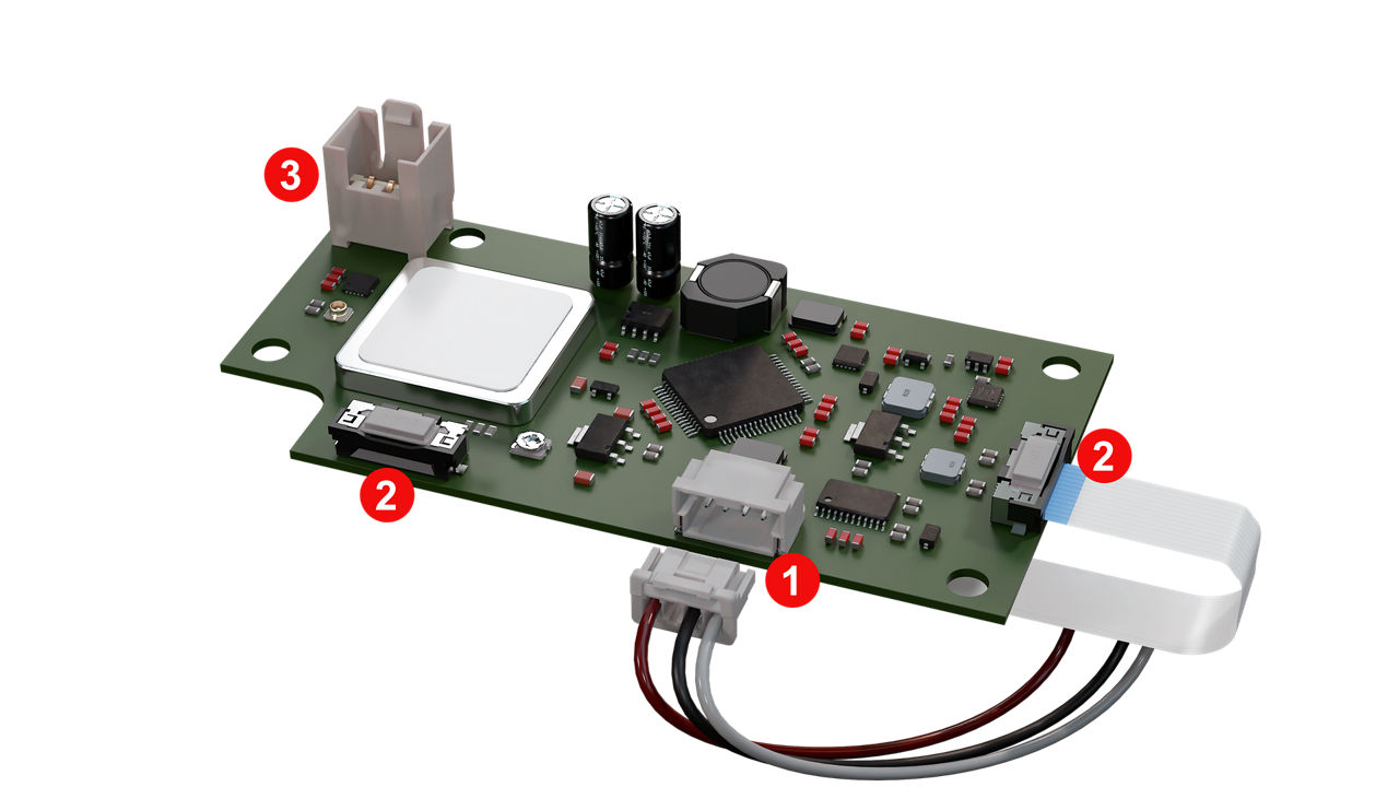 User Interface Board Connectors