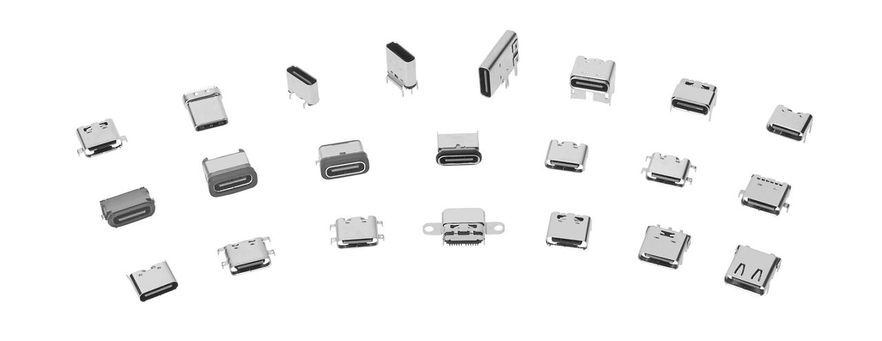 Molex USB 连接器。