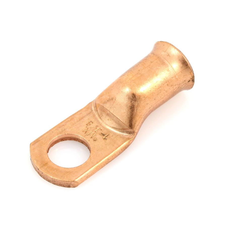 Molex compression-style ring-tongue terminal, unplated.