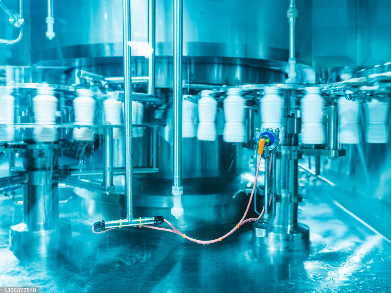 Harsh environment connectors in industrial machinery. 