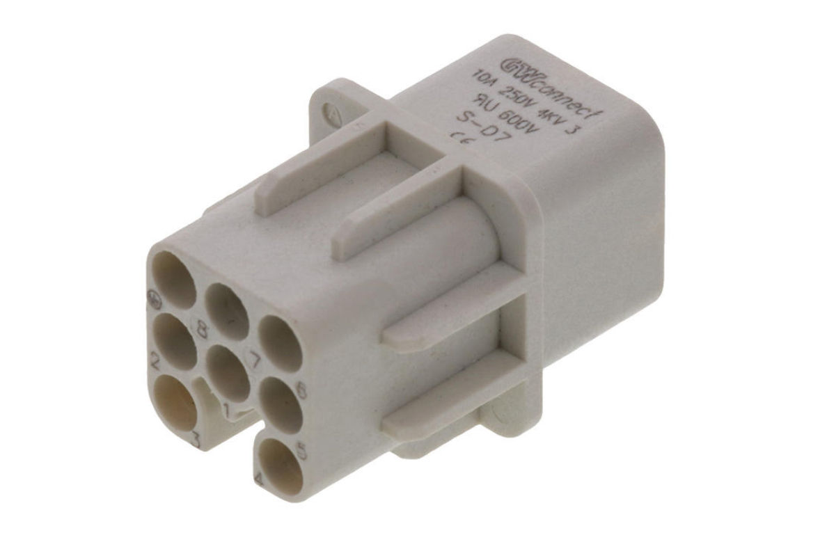 Heavy-Duty Connector crimp contact insert, 7-pole, size 3A 