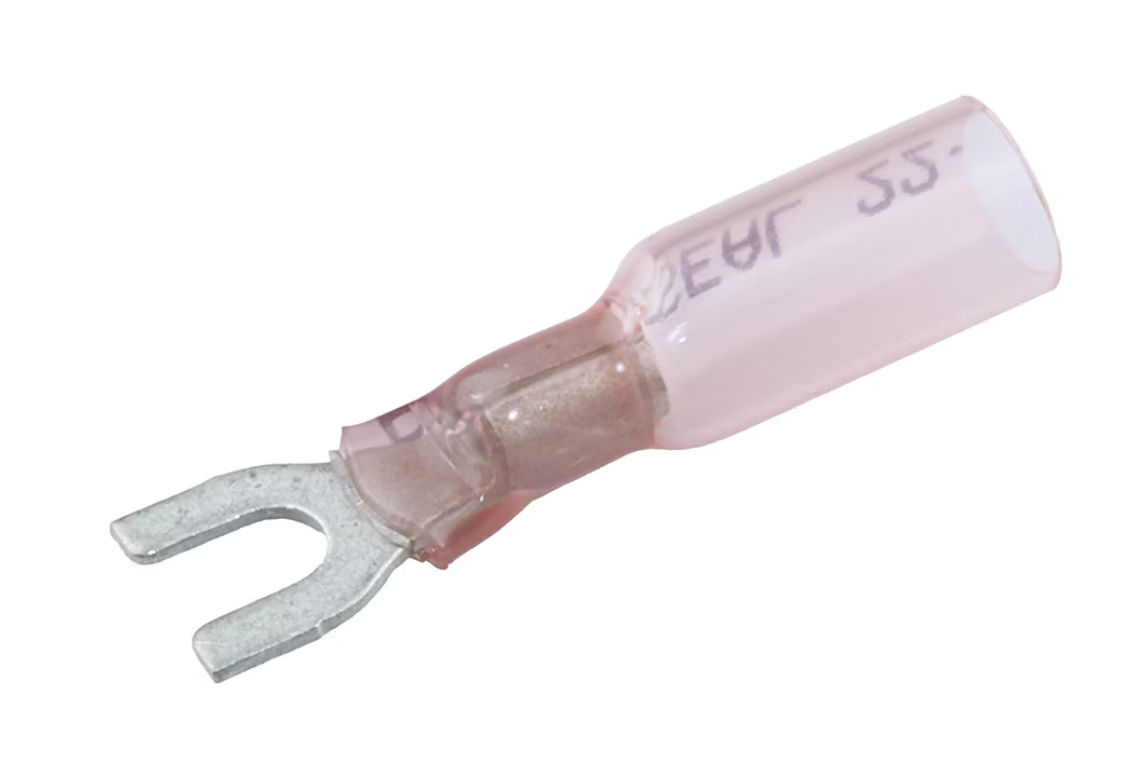 Perma-Seal metric spade tongue terminal.